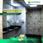 Banheiro bem estruturados