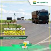 Troca de óleo para caminhões e veículos pesados