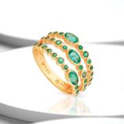 Linha Ísis: a elegância atemporal das esmeraldas em perfeita harmonia