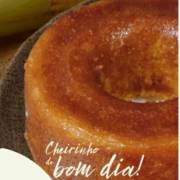 Comece o dia bem, garanta já o seu delicioso bolo de café da manhã!