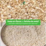 Aveia em flocos ou farinha de aveia? Você sabe a diferença e quando usar cada um?