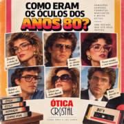 Entramos na trend: como será que eram os óculos nos anos 80?