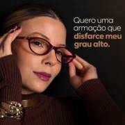 Como Escolher uma Armação que Disfarça o Grau Alto dos Óculos?