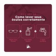 Como lavar seus óculos corretamente?