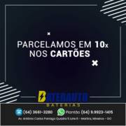 Parcelamos em até 10x nos cartões