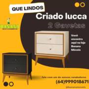 Criado Lucca – Sofisticação ao Lado da Sua Cama