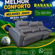 Mais Conforto para Torcer e Relaxar com Nossa Linha de Sofás