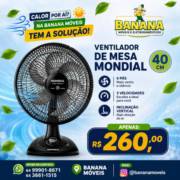 Ventilador Mondial: refresque seus dias com muito mais conforto