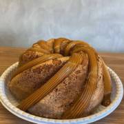 O sabor irresistível do nosso Bolo de Churros