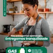 Cada Entrega Leva Mais do que Gás, Leva Cuidado