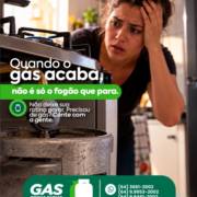 Quando o gás acaba, não é só o fogão que para. Não deixe sua rotina parar, precisou de gás? Liga pra gente