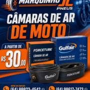 Câmaras de Ar para Moto com Mais Segurança em Mineiros