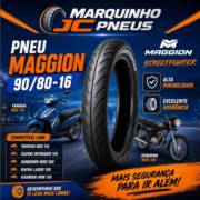 Pneu Maggion com Qualidade e Ótimo Custo-Benefício