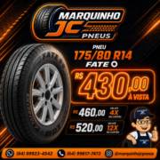 Pneu Fate 175/80 R14 com Condições Especiais na Marquinho JC Pneus