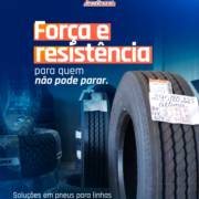 Força para rodar. Resistência para não parar.