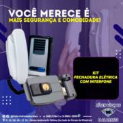 Mais Segurança e Comodidade: Adquira o Kit de Fechadura Elétrica com Interfone na Lider Vidros e Alarmes