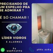 O reflexo que seu ambiente merece está na Líder Vidros e Alarmes