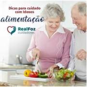 Dicas para cuidado com idosos ALIMENTAÇÃO
