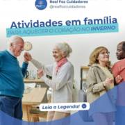 Atividades em família para aquecer o coração no inverno