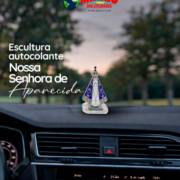 Imagem autocolante de Nossa Senhora para decorar com fé