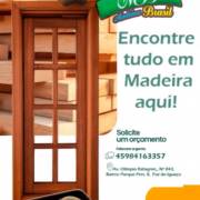 Encontre tudo em madeira aqui!