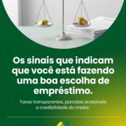 Os sinais que indicam que você está fazendo uma boa escolha de empréstimo