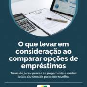 O que levar em consideração ao comparar opções de empréstimos