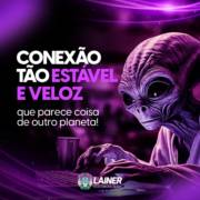 Conexão tão estável e veloz que parece até coisa de outro planeta!!