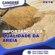A importância da qualidade da areia!!