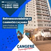 Retroescavadeiras e caminhões caçamba para todas as necessidades!