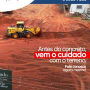 Antes do concreto, vem o cuidado com o terreno, uma parte essencial da sua obra