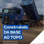 Movendo o progresso, construindo o futuro! Cangerê Transportes, sua parceira em Mineiros