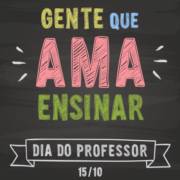 No dia 15 de outubro, é comemorado o Dia do Professor, um dos profissionais mais importantes em nosso país, mas que nem sempre são valorizados como deviam.