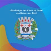 Saiba como está a distribuição dos casos de Covid-19 nos Bairros de Tietê