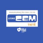 Inauguração das Lojas Cem em Tietê