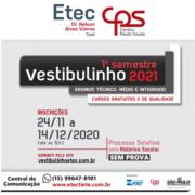 Estude na ETEC sem fazer PROVA! - Processo Seletivo por meio do Histórico Escolar