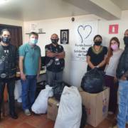 Fundo Social recebeu doação de roupas do Cluebe Abutre’s Moto Clube de Tietê