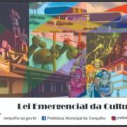 Lei Emergencial da Cultura para artistas, técnicos e espaços culturais
