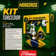 Entre no clima da torcida com o Kit Torcedor