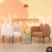 POLTRONAS PARA RECEPÇÃO