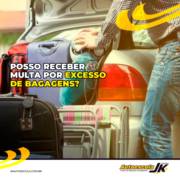 POSSO RECEBER MULTA POR EXCESSO DE BAGAGENS?