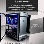 Faça a manutenção preventiva no seu computador e evite problemas futuros!