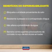 Benefícios do impermeabilizante