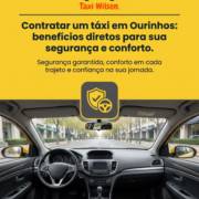 Contratar um táxi em Ourinhos: benefícios diretos para sua segurança e conforto