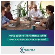 Você sabe o treinamento ideal para a equipe de sua empresa?