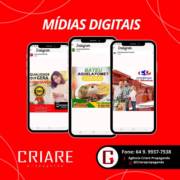 Peças para mídias digitais