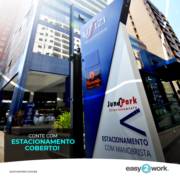 NÓS TEMOS ESTACIONAMENTO COBERTO!