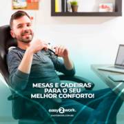 AMBIENTES CONFORTÁVEIS SÃO A CHAVE PARA UM BOM TRABALHO!