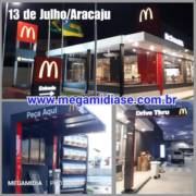 Lojas Mcdonald's Aracaju e Recife