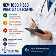 Nem todo risco precisa de exame